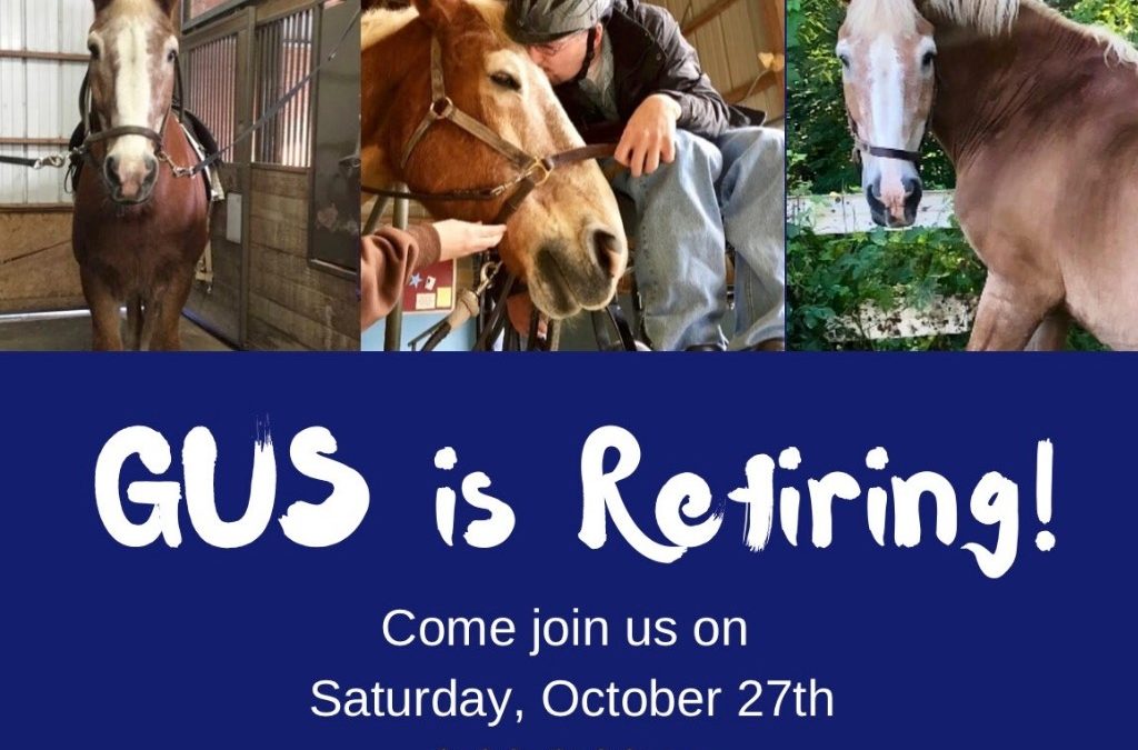 Gus is Retiring from Pegasus TRA