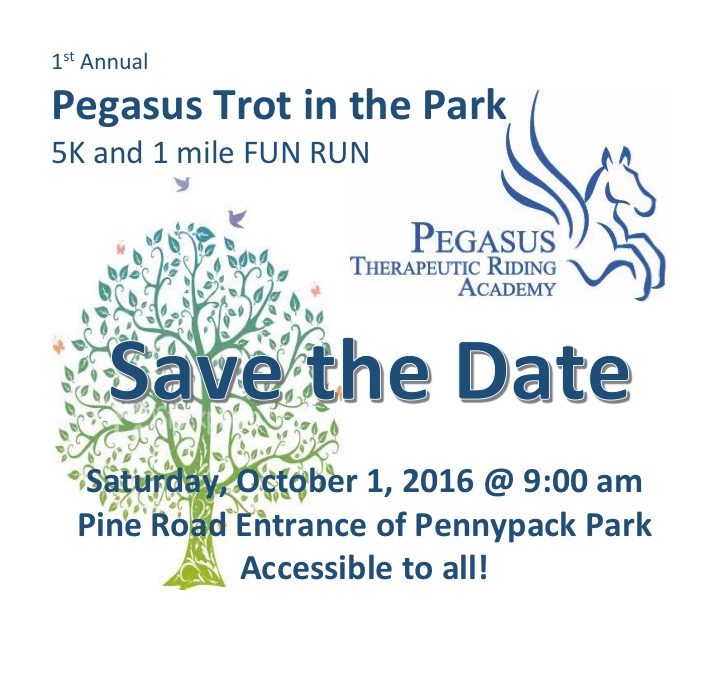 Register for “Pegasus Trot in the Park” 5K