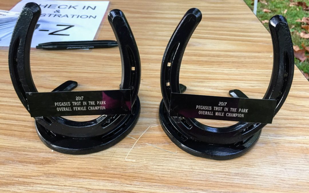 Thank you to Rich C our amazing farrier for our 5k trophy