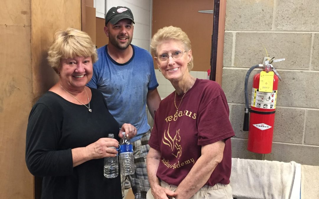 Pegasus has a new washer, dryer & flooring!