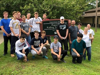 Thank you Holy Ghost Prep for your Day of Service!