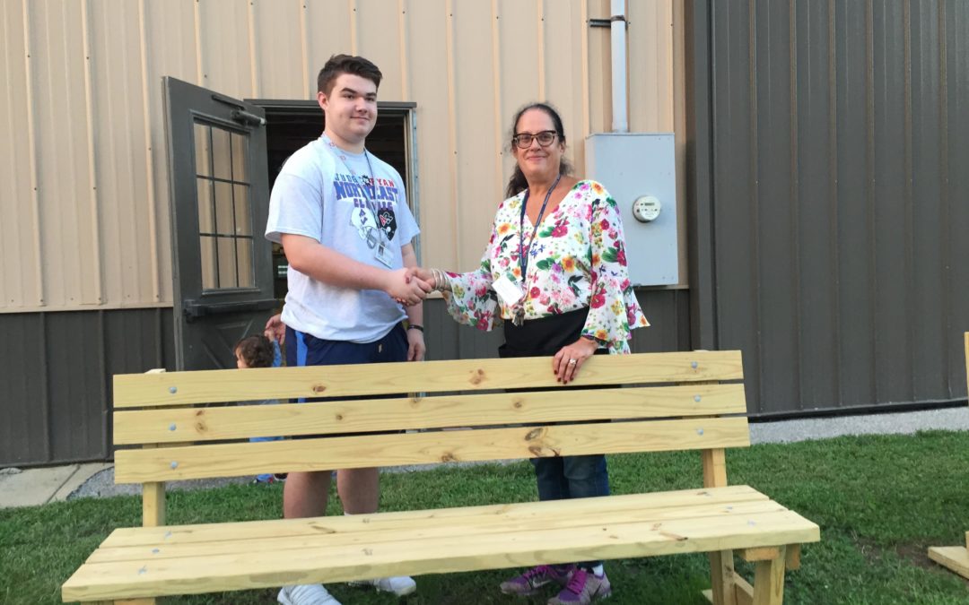 Thank you Eagle Scout, Tyler Lunsford